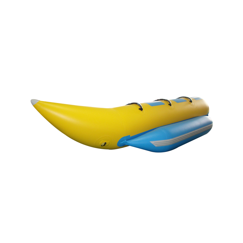 Barco inflable de plátano de PVC personalizado portátil barato 