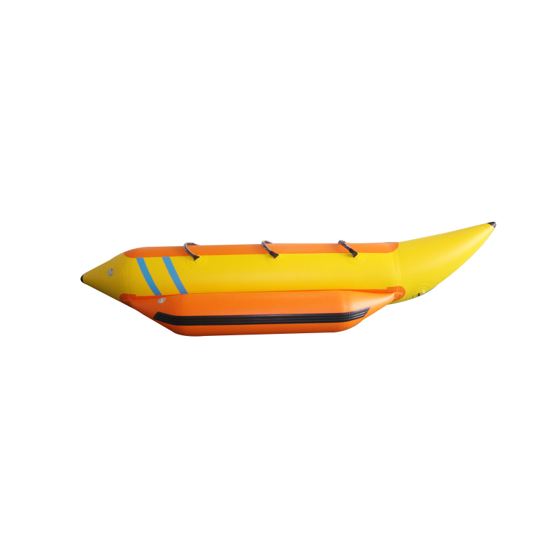 Bote de plátano inflable Flyfish de alta calidad para 3 personas de una sola fila