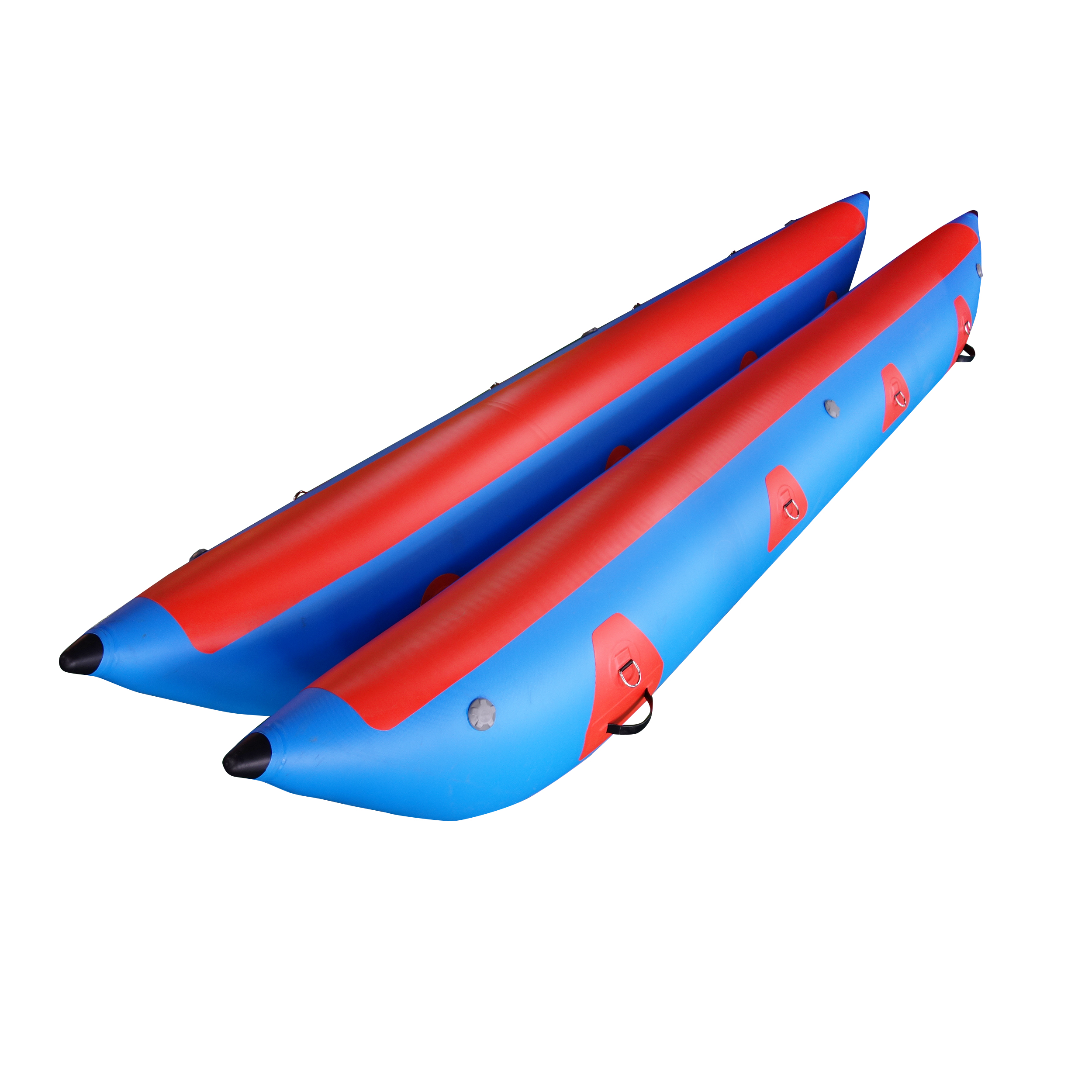 Tubo de agua inflable de pontones de plátano para deportes acuáticos para bicicleta de agua