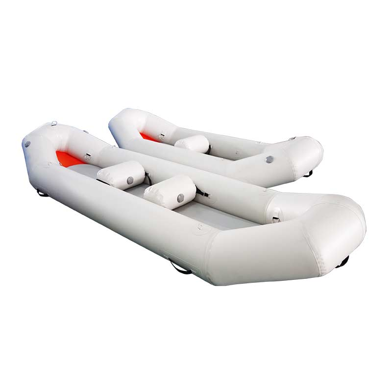 Kayak inflable barato para 2 personas con piso desmontable para pescar