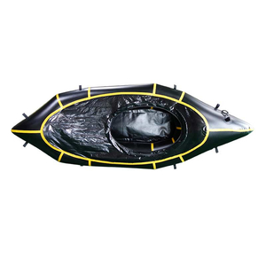 Embarcación neumática rápida con Spraydeck Packraft Whitewater barato